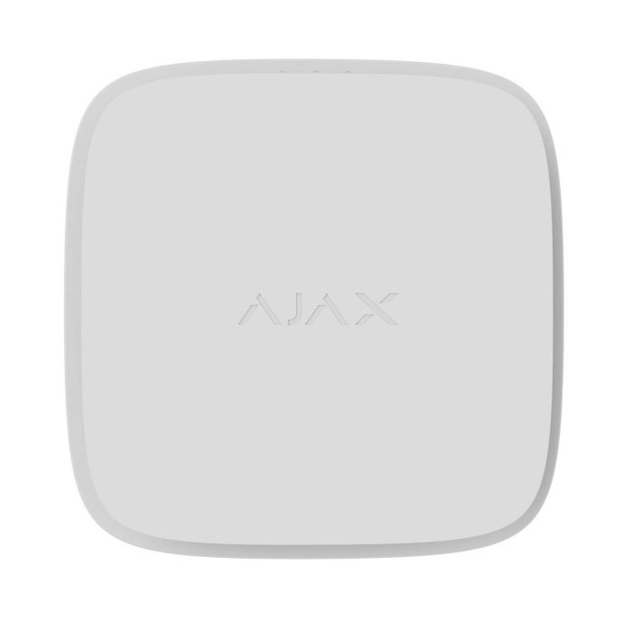 Пожежний датчик аналізу температури та чадного газу Ajax FireProtect 2 RB Heat CO, змінна батарея, jeweller, бездротовий, білий