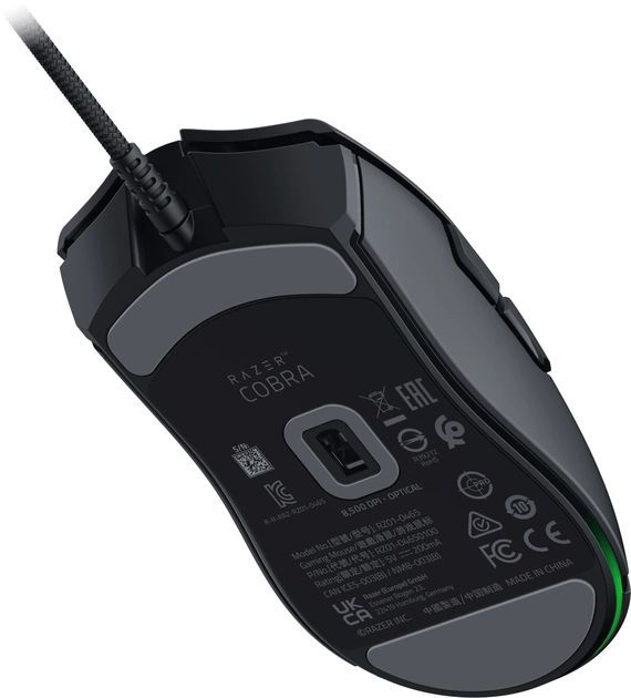 Razer Mouse Cobra, RGB, USB-A, black