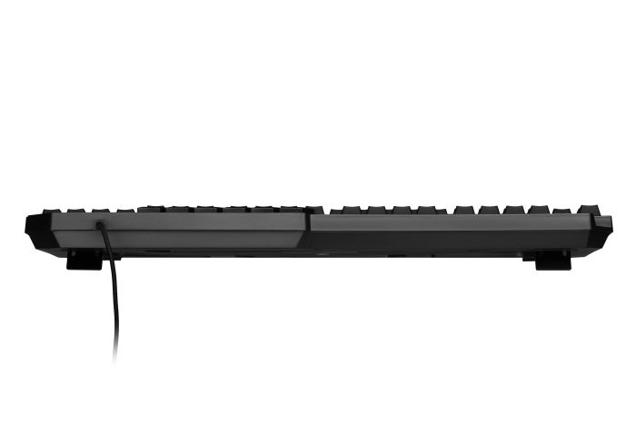 2E GAMING Membrane keyboard KG315 110key, USB-A, EN/UA, RGB, black