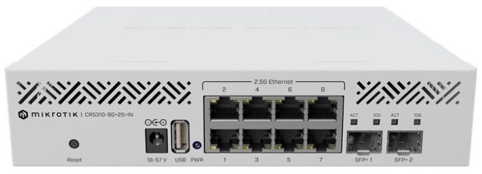 Коммутатор MikroTik Cloud Router Switch MikroTiK CRS310-8G+2S+IN