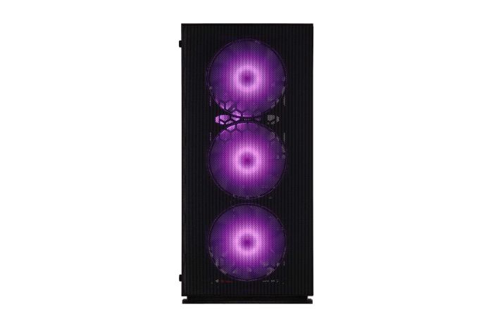 Корпус 2E GAMING Virtus Neo G3301N без БЖ 2xUSB3.0, 1xUSB2.0, 3x140мм ARGB, 1x120мм ARGB,  VGA 340мм, LCS ready, контролер з пультом, TG Side Panel, ATX, чорний