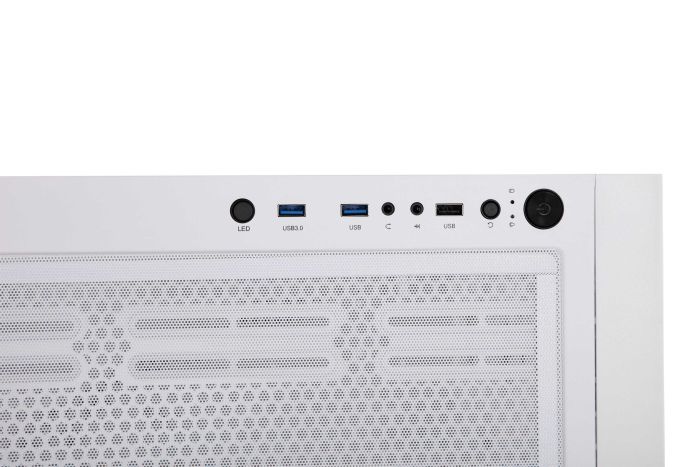 Корпус 2E GAMING Virtus Neo G3301NW без БЖ 2xUSB3.0, 1xUSB2.0, 3x140мм ARGB, 1x120мм ARGB, VGA 340мм, LCS ready, контролер з пультом, TG Side Panel, ATX, білий