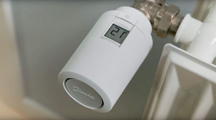Термостатический элемент Danfoss Eco, RA, M30х1.5, Bluetooth, белый