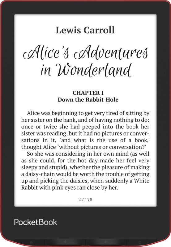 PocketBook e-book 634 Verse Pro, Passion Red