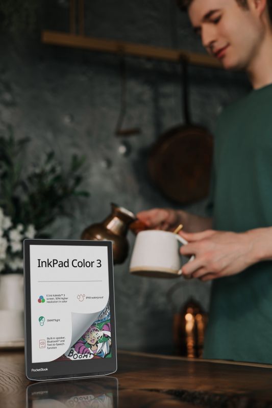 Електронна книга PocketBook 743K InkPad Color 3, Stormy Sea