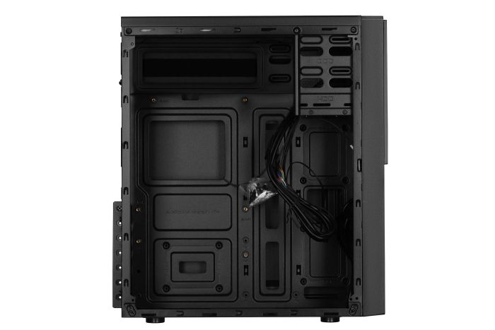 2E PC case Alfa E190-3U without PSU, 2xUSB3.0, 1xUSB2.0, VGA 320mm, ATX, black
