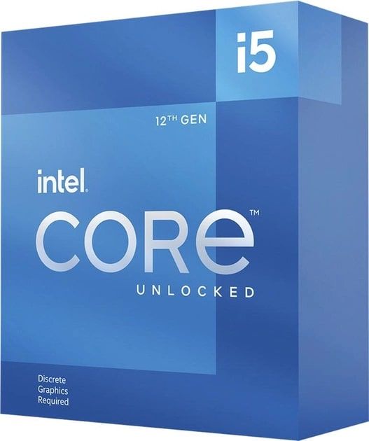 ЦПУ Intel Core i5-12600KF 10C/16T 3.7GHz 20Mb LGA1700 125W w/o graphics Box