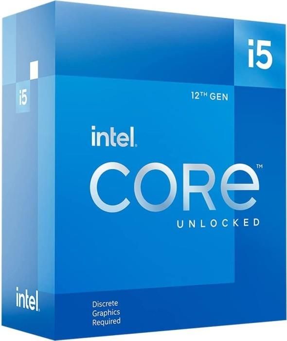 ЦПУ Intel Core i5-12600KF 10C/16T 3.7GHz 20Mb LGA1700 125W w/o graphics Box