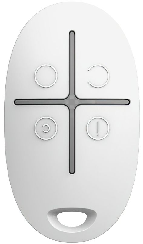 Комплект охоронної сигналізації Ajax StarterKit, hub, motionprotect, doorprotect, spacecontrol, jeweller, бездротовий, білий (20288.56.WH1)