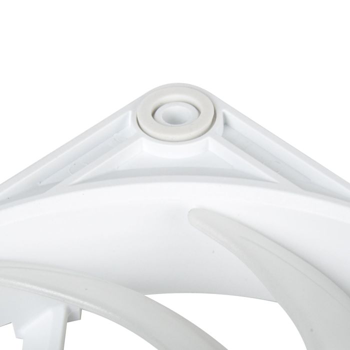 Корпусный вентилятор SilverStone Vista VS120W-ARGB 120мм 2000rpm 4pinPWM, 3pin +5VARGB 30.6dBa белый