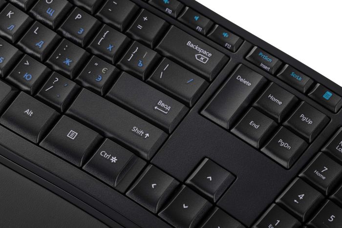 Комплект клавіатура та миша Microsoft  Comfort Desktop Sculp WL, EN/UK/RU, чорний