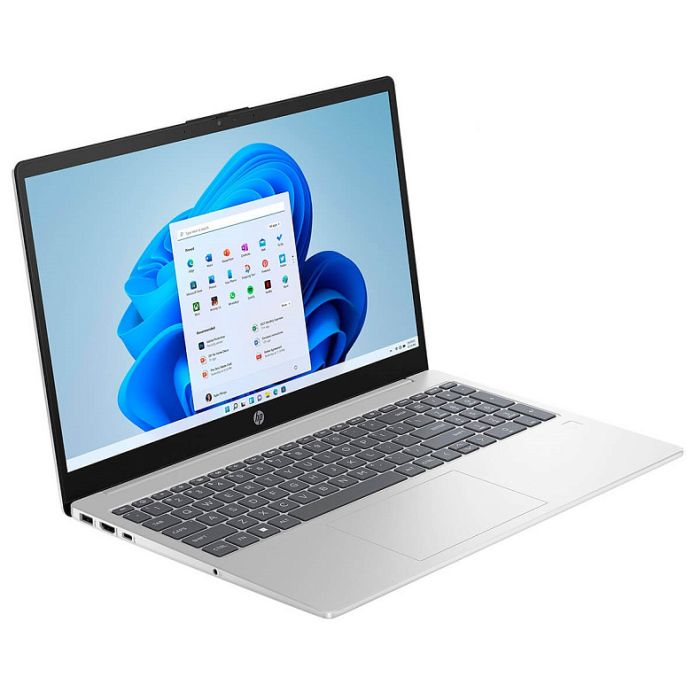 HP Notebook 15-fc0000ua 15.6" FHD IPS AG, AMD R5-7520U, 16GB, F1024GB, UMA, DOS, silver