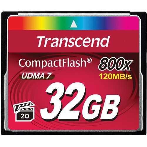 Карта пам'яті Transcend CF  32GB 800X