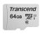 Transcend microSD   64GB C10 UHS-I R100/W20MB/s