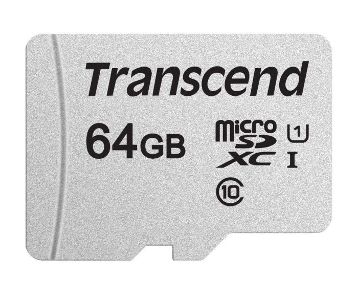 Transcend microSD   64GB C10 UHS-I R100/W20MB/s
