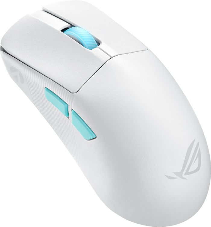 ASUS Mouse ROG Harpe Ace Aim Lab Edition, RGB, USB-A/WL/BT, white