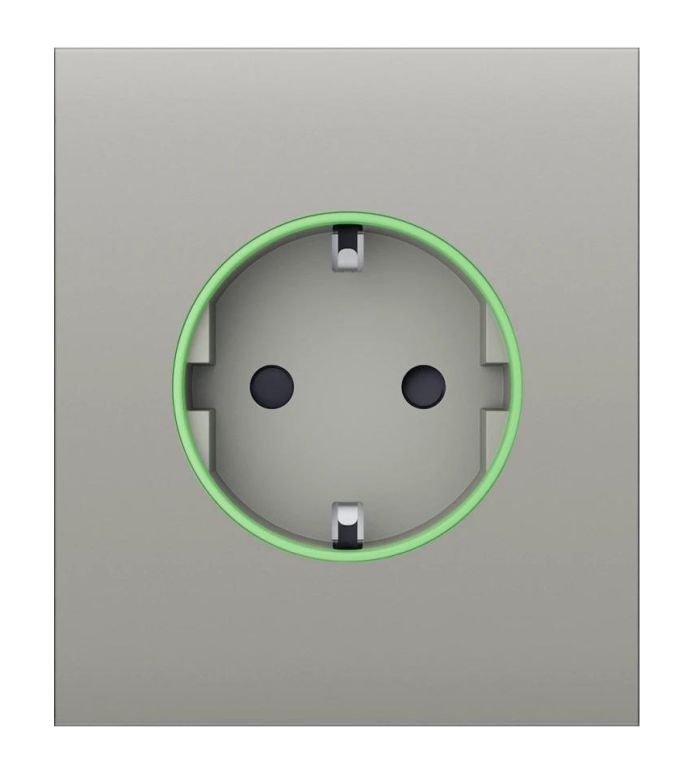 Center panel for recessed outlet Ajax CenterCover for Outlet smart, Jeweler, wireless, oyster