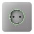 Front panel for Ajax SoloCover for Outlet smart, Jeweler, wireless, fog