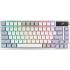 Клавіатура механічна ASUS ROG Azoth 81key, NX Red, USB-A/WL/BT, EN, RGB, білий