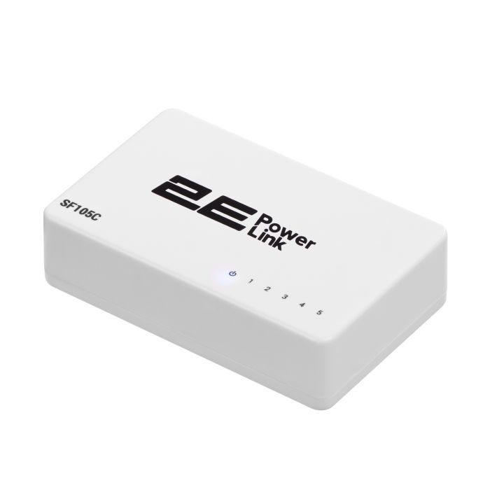 Комутатор 2E PowerLink SF105C, 5xFE, Некерований