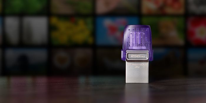 Накопитель Kingston   64GB USB 3.2 Type-A Gen1 + Type-C DT microDuo 3C R200MB/s