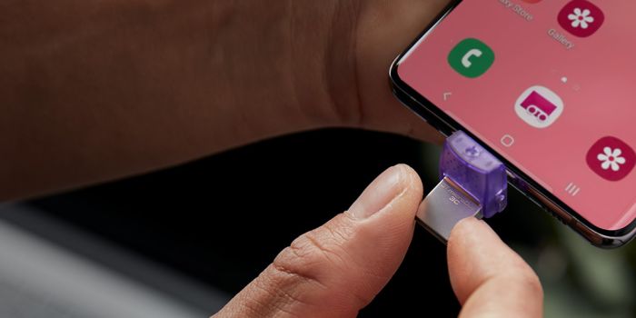 Накопитель Kingston   64GB USB 3.2 Type-A Gen1 + Type-C DT microDuo 3C R200MB/s