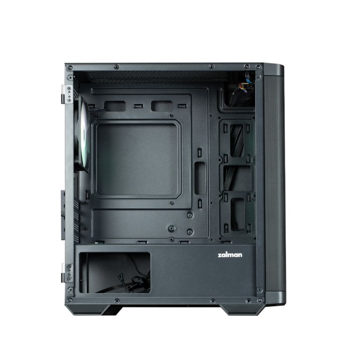 Zalman PC case M4 without PSU, 2xUSB3.0, 1xUSB2.0, 4x120mm ARGB, VGA 320mm, LCS ready, TG Side Window, mATX, black