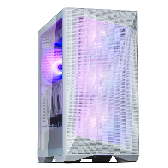 Корпус Zalman Z9 Iceberg MS без БЖ 2xUSB3.0, 2xUSB2.0 1xUSB 3.1 Gen2 Type-C 4x140мм ARGB VGA 390мм LCS ready TG Side Panel EATX белый