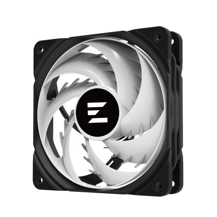 Zalman Case Fan AF120 ARGB, 120mm, 600-2000rpm, 4pin PWM, 3pin+5VARGB, 29.7dBa, black