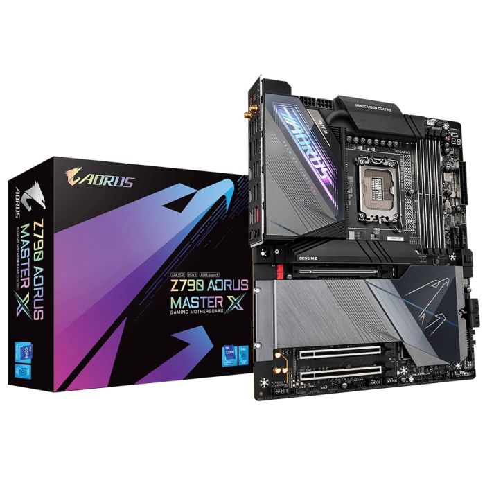 Материнська плата GIGABYTE Z790 AORUS MASTER X s1700 Z790 4xDDR5 M.2 HDMI DP Wi-Fi BT ATX