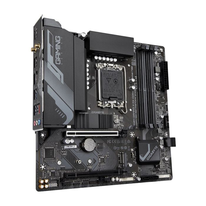 Материнская плата GIGABYTE B760M GAMING X AX s1700 B760 4xDDR5 M.2 HDMI DP Wi-Fi BT mATX