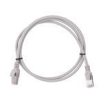 Патч-корд 2E САТ 5e, FTP, 1м, 26AWG, RJ45, 7/0.16, Cu, LSZH, сірий