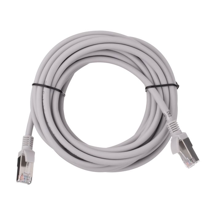 Patch cord  2E Cat 5e,FTP,RJ45, 26AWG ,7/0.16 Cu, 5.00 m, LSZH,Grey