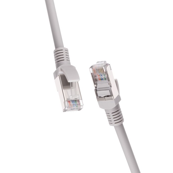 Patch cord  2E Cat 5e,FTP,RJ45, 26AWG ,7/0.16 Cu, 5.00 m, LSZH,Grey