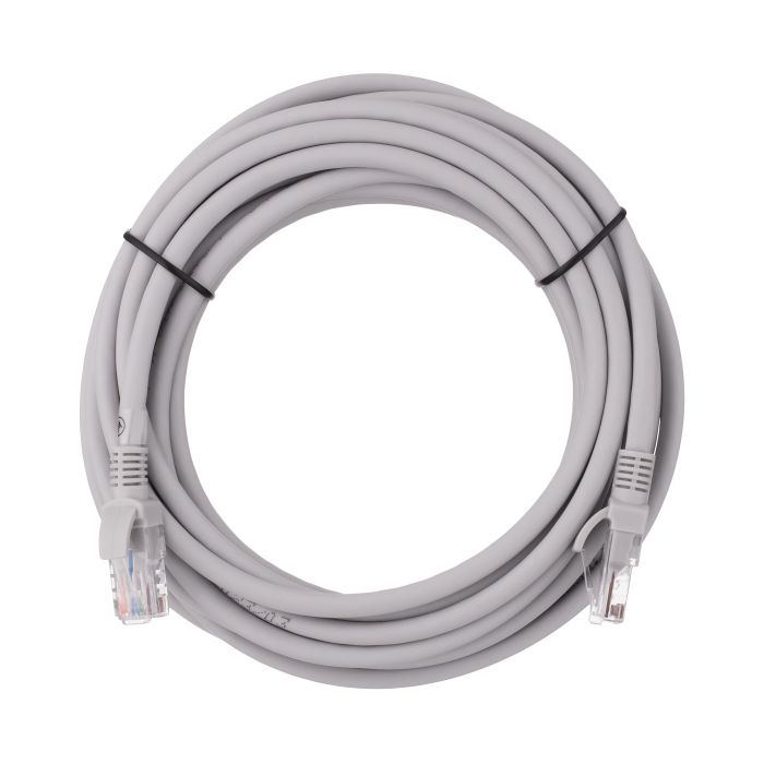 Патч-корд 2E САТ 6, UTP, 5м, 26AWG, RJ45, 7/0.16, Cu, LSZH, серый