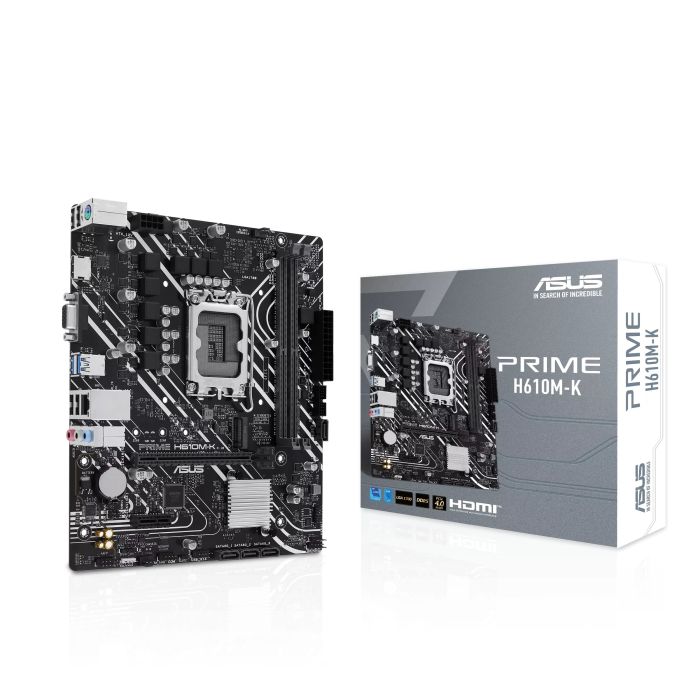 Материнcкая плата ASUS PRIME H610M-K s1700 H610 2xDDR5 M.2 HDMI D-Sub mATX
