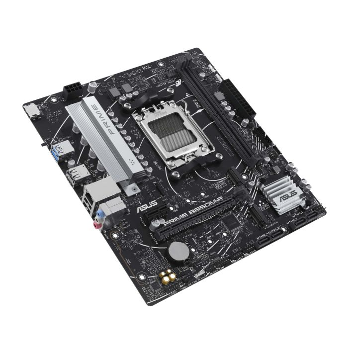 Материнcкая плата ASUS PRIME B650M-R sAM5 B650 2xDDR5 M.2 HDMI mATX