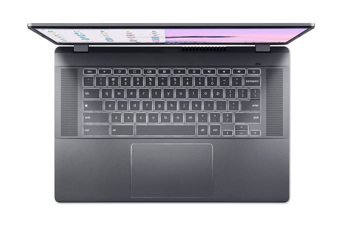 Ноутбук Acer Chromebook Plus CB515-2HT 15" FHD IPS Touch, Intel i3-1315U, 8GB, F512GB, UMA, ChromeOS, сірий