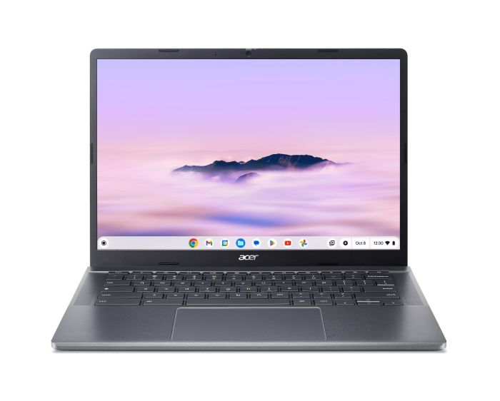 Acer Chromebook Plus CB514-4H 14" FHD IPS, Intel i3-N305, 8GB, F512GB, UMA, ChromeOS, Steel Gray