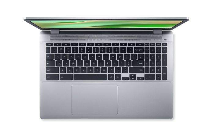 Ноутбук Acer Chromebook CB315-5H 15" FHD IPS, Intel C N100, 8GB, F128GB, UMA, ChromeOS, сріблястий