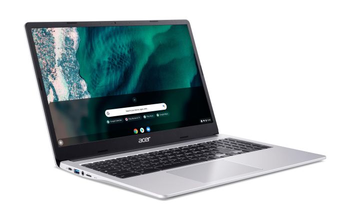 Acer Chromebook CB315-4HT 15" FHD IPS Touch, Intel C N4500, 8GB, F128GB, UMA, ChromeOS, silver