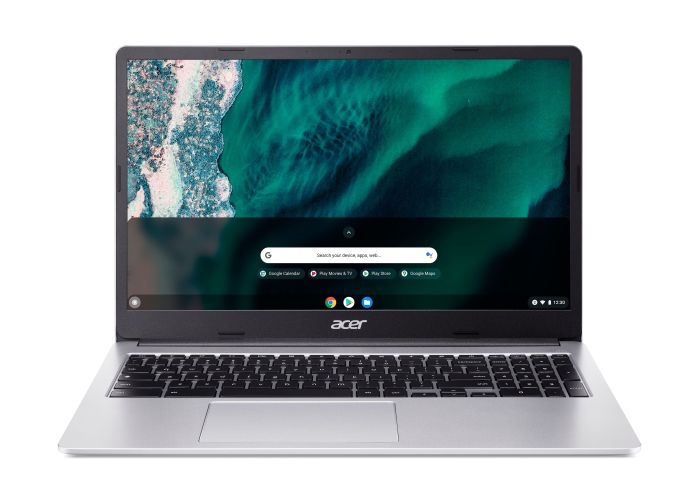 Ноутбук Acer Chromebook CB315-4H 15" FHD IPS, Intel C N4500, 8GB, F128GB, UMA, ChromeOS, серебристый