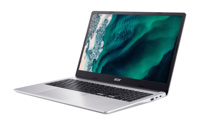 Ноутбук Acer Chromebook CB315-4H 15" FHD IPS, Intel C N4500, 8GB, F128GB, UMA, ChromeOS, серебристый