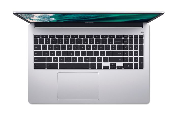 Ноутбук Acer Chromebook CB315-4H 15" FHD IPS, Intel C N4500, 8GB, F128GB, UMA, ChromeOS, серебристый