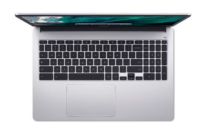 Ноутбук Acer Chromebook CB315-4H 15" FHD IPS, Intel C N4500, 8GB, F128GB, UMA, ChromeOS, серебристый
