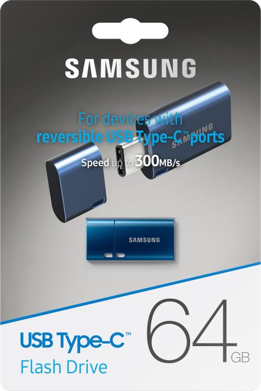 Накопичувач Samsung  64GB USB 3.2 Type-C Синій