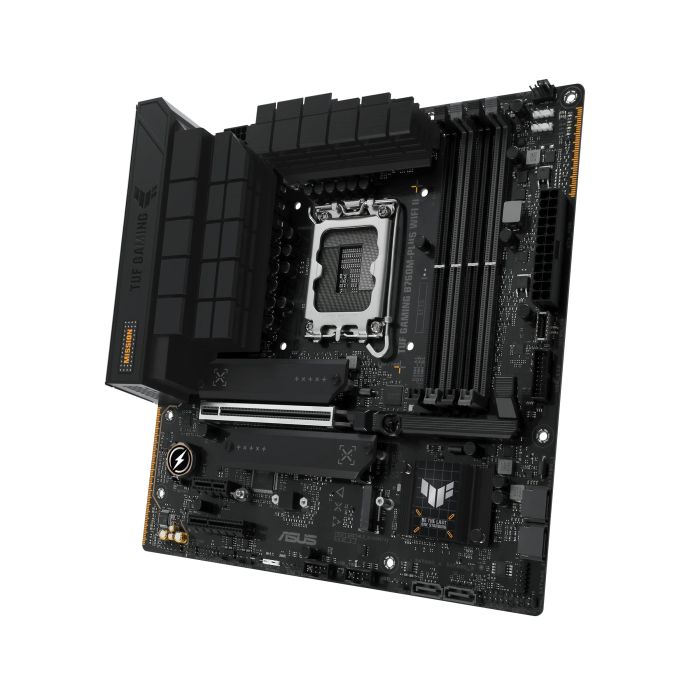 ASUS Motherboard TUF GAMING B760M-PLUS WIFI II s1700 B760 4xDDR5 M.2 HDMI DP Wi-Fi BT mATX