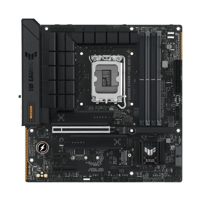 ASUS Motherboard TUF GAMING B760M-PLUS WIFI II s1700 B760 4xDDR5 M.2 HDMI DP Wi-Fi BT mATX