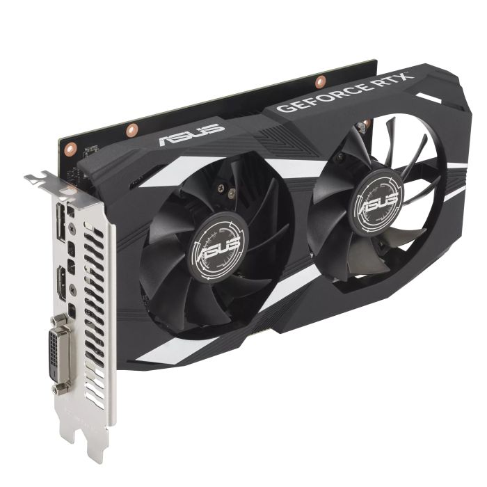 ASUS Graphic Card GeForce RTX 3050 6GB GDDR6 DUAL OC DUAL-RTX3050-O6G