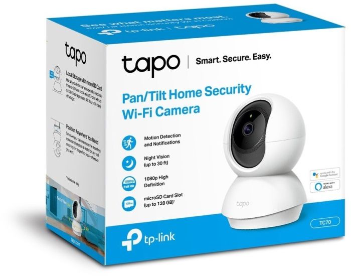 IP-Камера TP-LINK  FHD N300 microSD motion detection TP-Link TC70